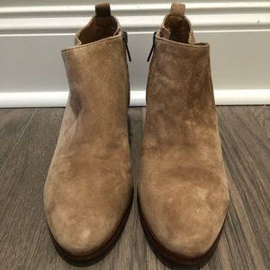 J. Crew Suede Ankle Booties